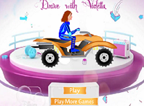 Violeta cu Atv-ul
