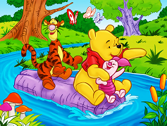 Winnie the Pooh de Colorat