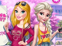 Barbie si Elsa OOTD