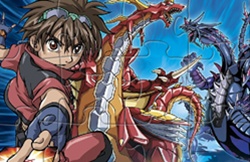 Puzzle cu Bakugan