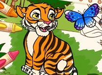 Color Me Animale din Jungla