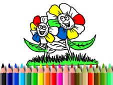 Coloreaza Florile
