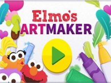 Elmo Creaza Arta pe Pizza