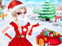 Elsa ca Mos Craciun