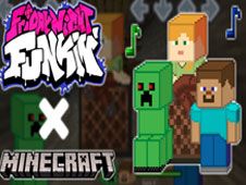 FNF Minecraft Creeper vs Steve