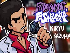Friday Night Funkin Kiryu Kazuma Skin