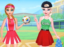 Surori Frozen Stil Sportiv