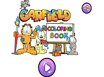 Garfield Carte de Colorat