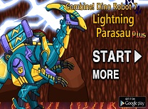 Dino Robot Lighting Parasau