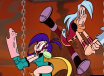 Mighty Magiswords in Tunel