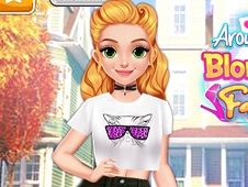 Printesa Blonda Fashionista in Jurul Lumii
