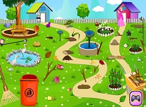 Printesa Curatenie in Gradina de Acasa