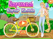 Rapunzel Repara Bicicleta