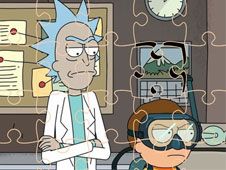 Rick si Morty Jigsaw