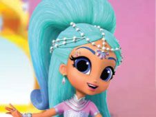 Shimmer si Shine Litere Cazatoare