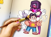 Steven Universe Carte de Colorat