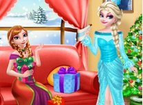 Surori Frozen Cadouri Surpriza de Craciun