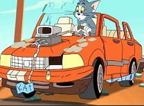 Tom si Jerry Puzzle cu Masini