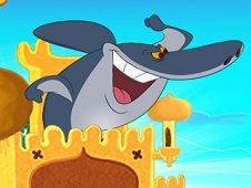 Zig si Sharko Batalie in Castelul de Nisip