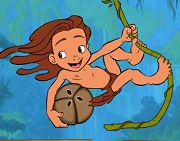 tarzan-si-nuca-de-cocos